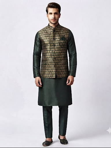 King Rabbet Premium Three Piece Kurta For Men