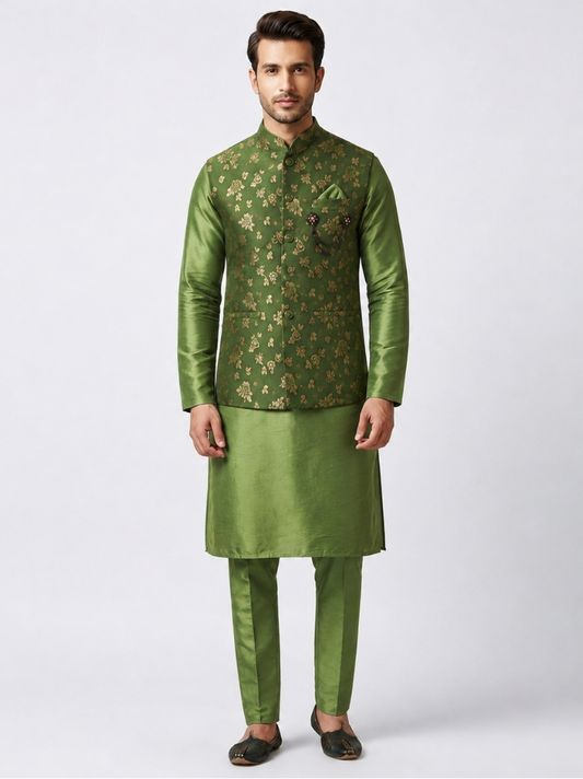King Rabbet Premium Three Piece Kurta For Men