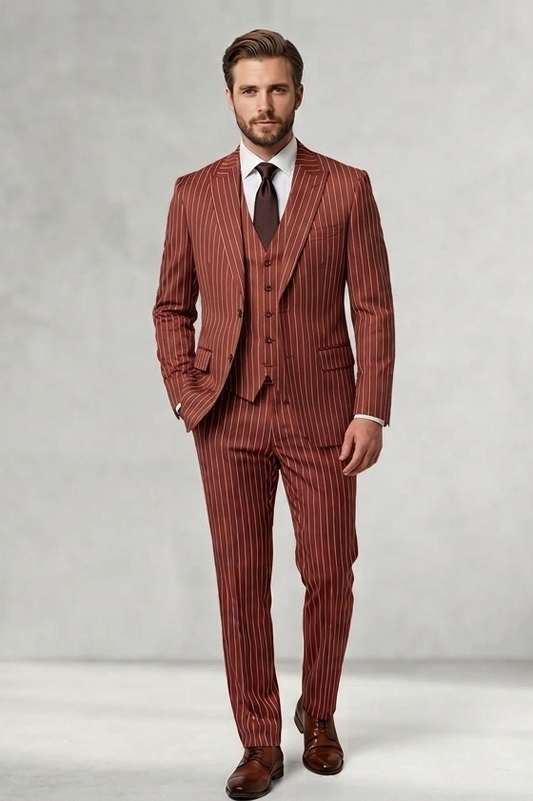 King Rabbet Premium Three Piece Suit For Men