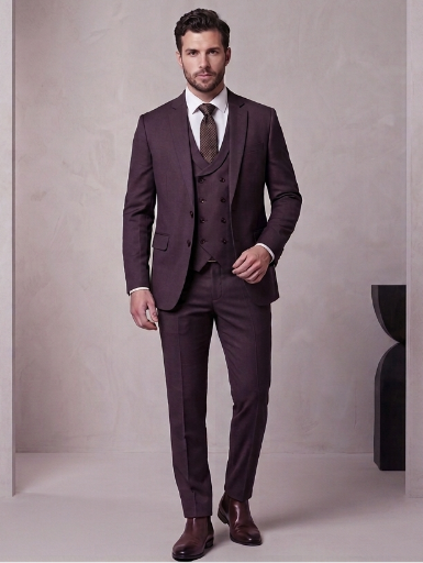 King Rabbet Premium Three Piece Suit For Men