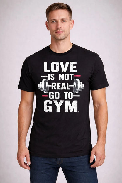 Premium Short Sleeves  Black Printed  T-Shirt Made From 100% Cotton
