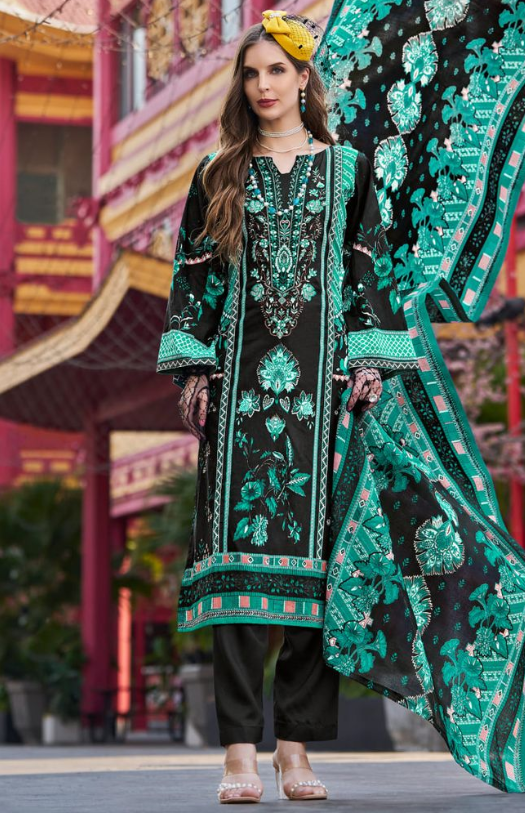 Premium Women Suit Fabric Made Up Of 100% Cotton